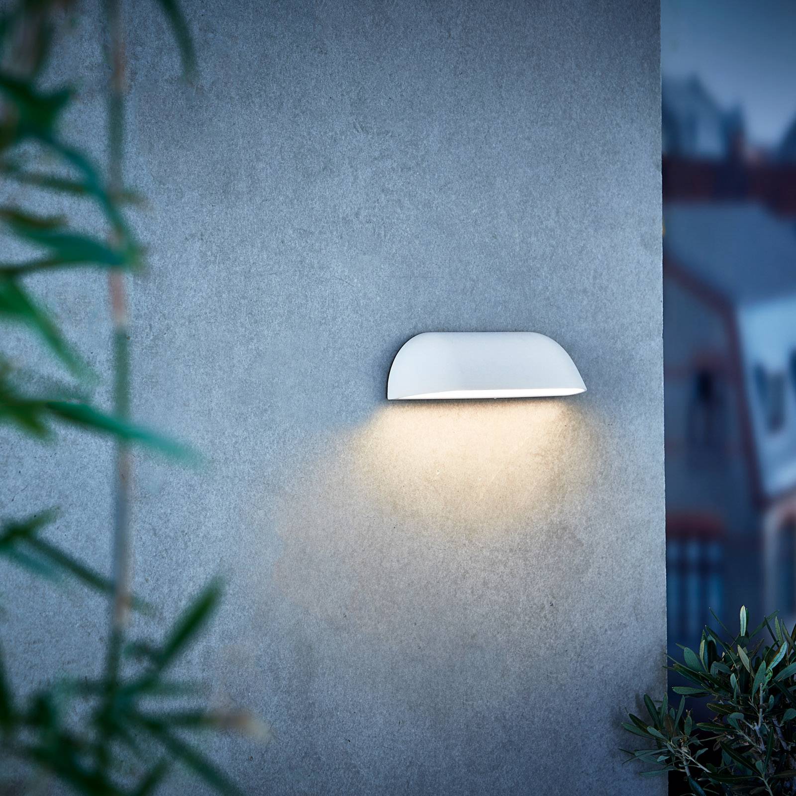 Photos - Chandelier / Lamp Nordlux Front 26 LED outdoor wall lamp, white 