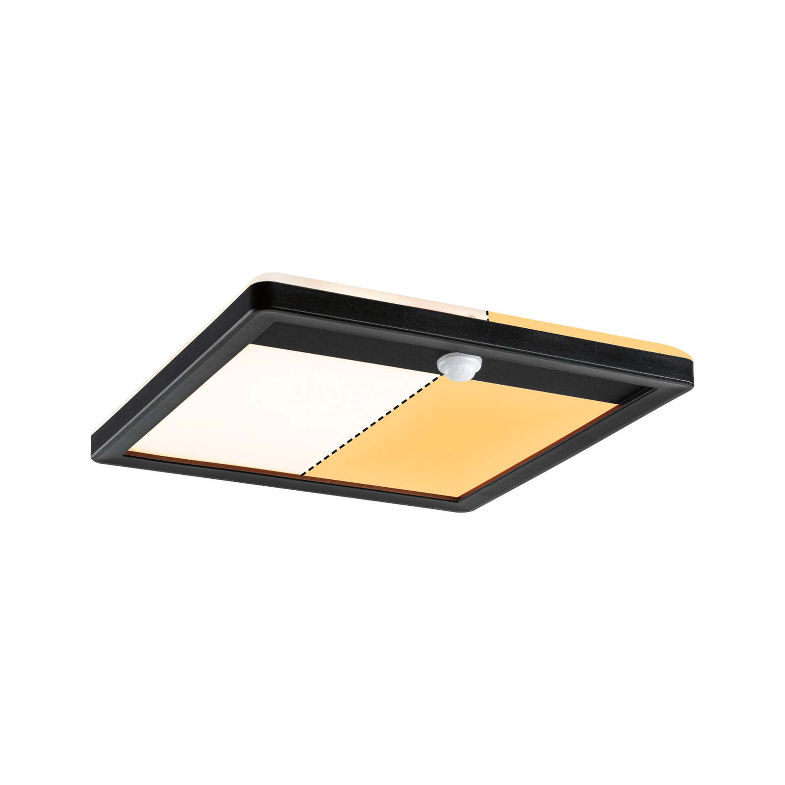 Paulmann Lamina Sensor-Wandlampe CCT eckig schwarz