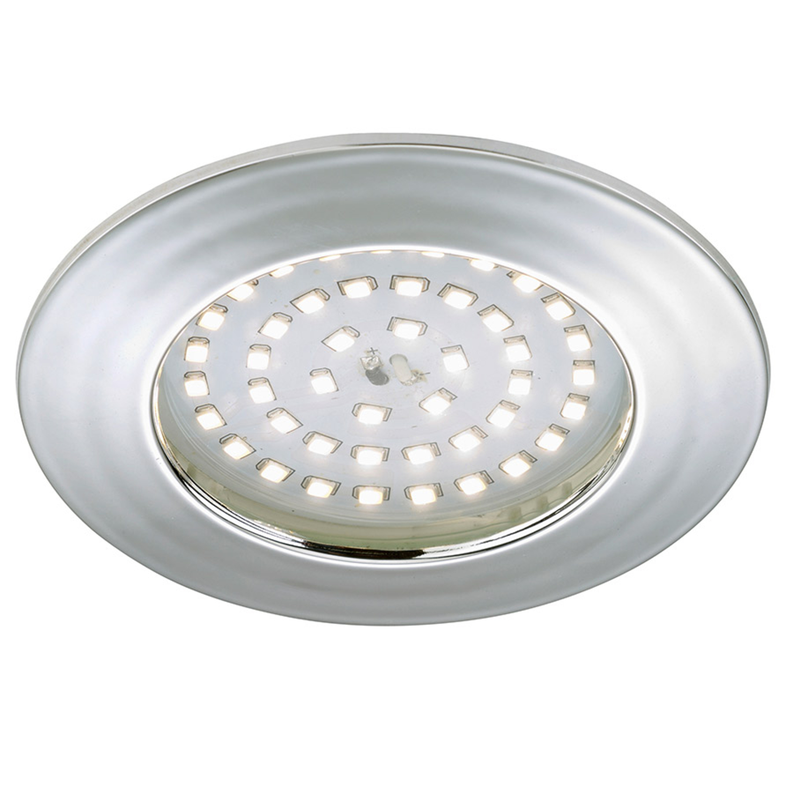 Brilonger Powerful LED recessed light Elli, aluminium, for Bathroom, plastic, 10.5 W, energy efficiency: A+, H: 3.3 cm