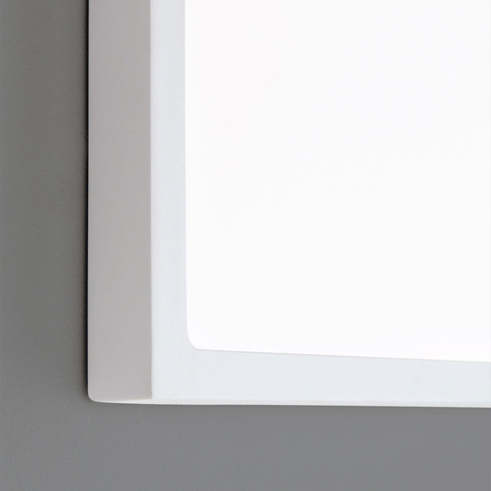 Aplique LED Vika, cuadrado, blanco, 30x30cm