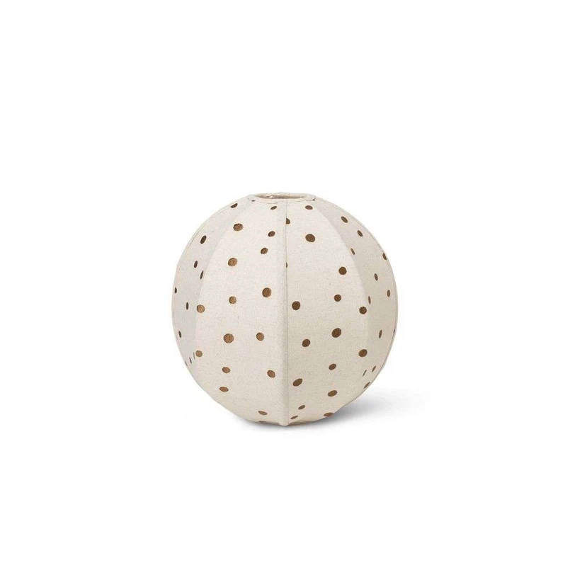 ferm LIVING - Dots Abat-jour Embroidered Textile