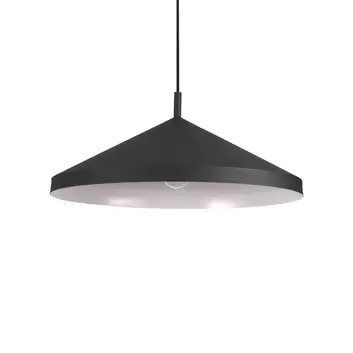 Ideal Lux Coco a sospensione nero-fumè Ø 14cm