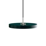 Asteria Mini Lustră Pendul Forest Green/Steel Top - UMAGE