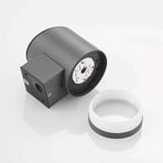 Bentlas LED Solar Aplique de Pared Anthracite - Lindby