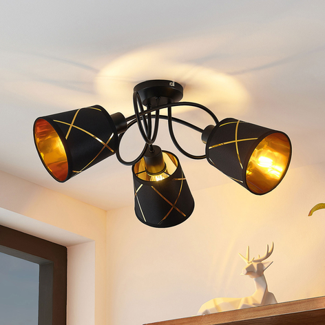 Lindby Sindri taklampe, 3 lyskilder