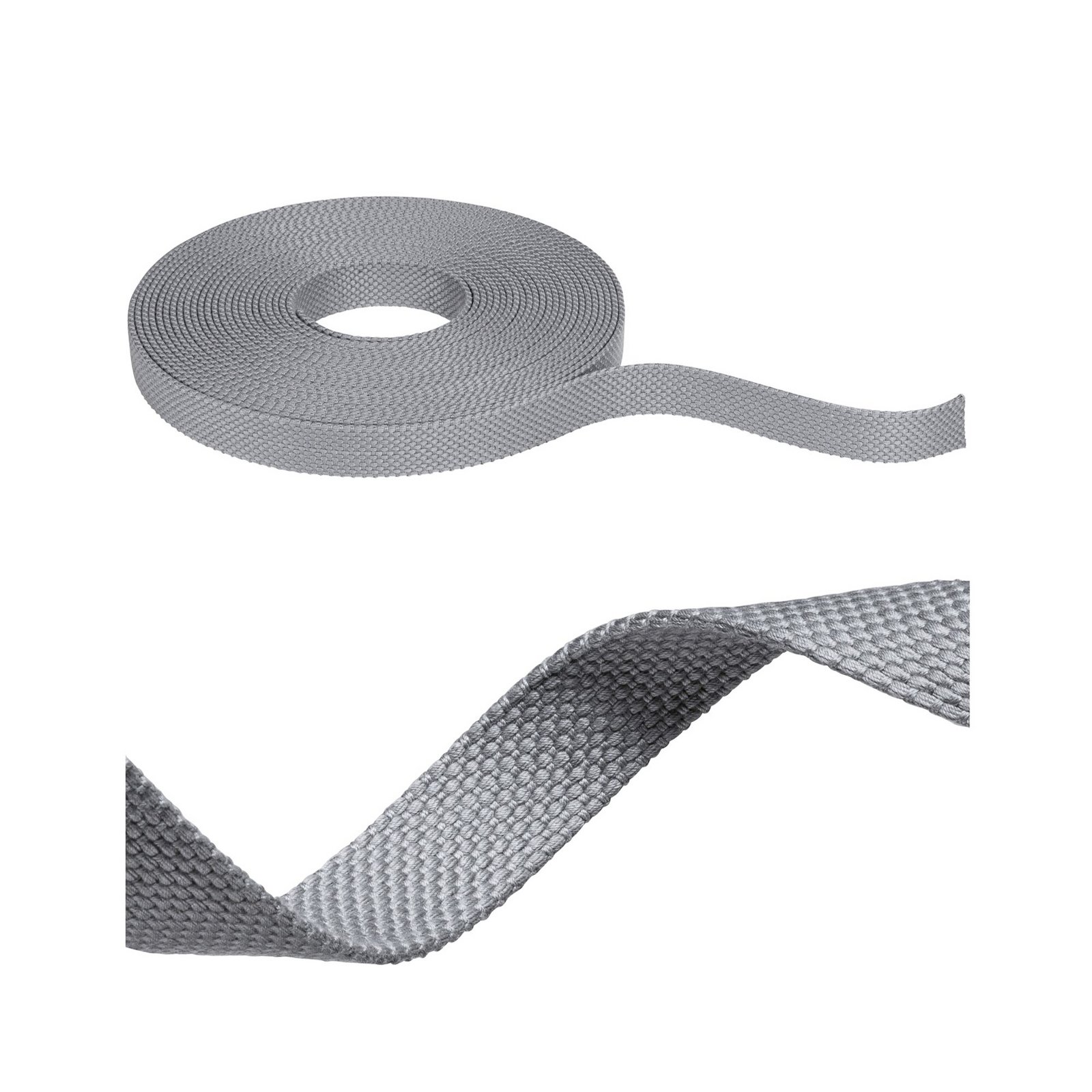 Paulmann ULine belt, grey, length 10 m, Dacron