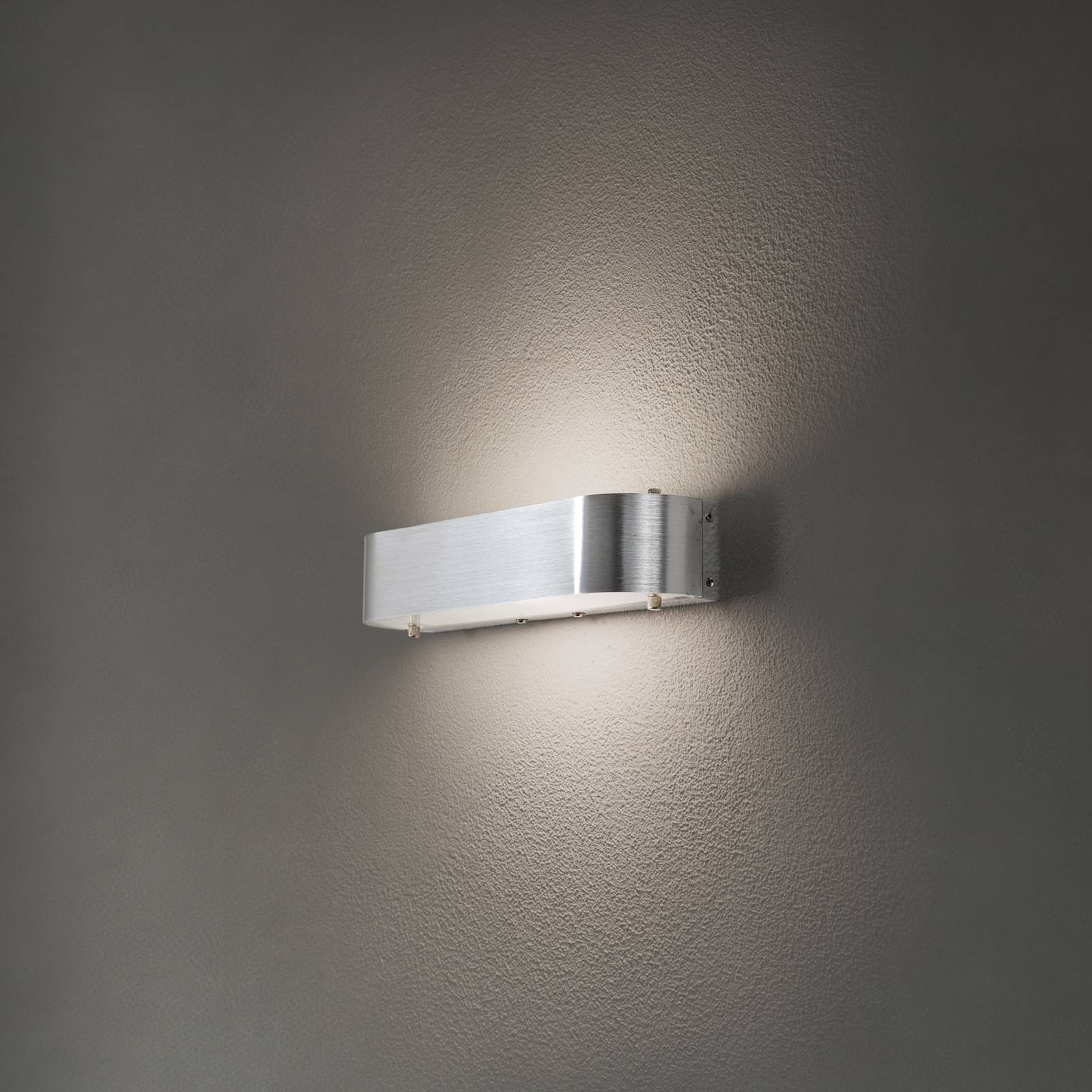 Wandleuchte Nika mit E14-Fassung, Aluminium günstig online kaufen