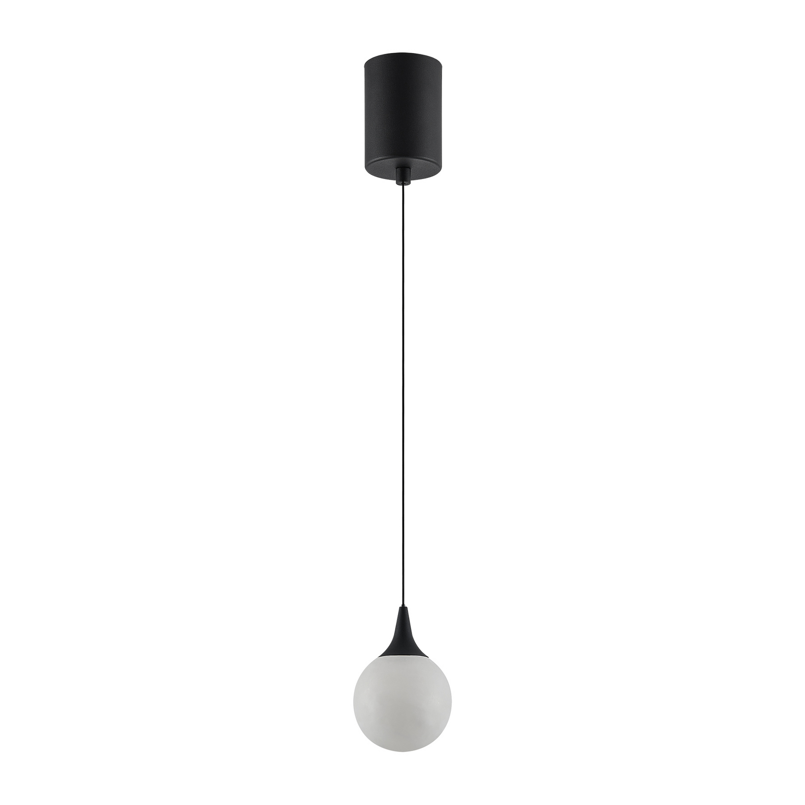 LED-ripplamp ARE, must, alabaster, Ø 10 cm, CCT, DALI