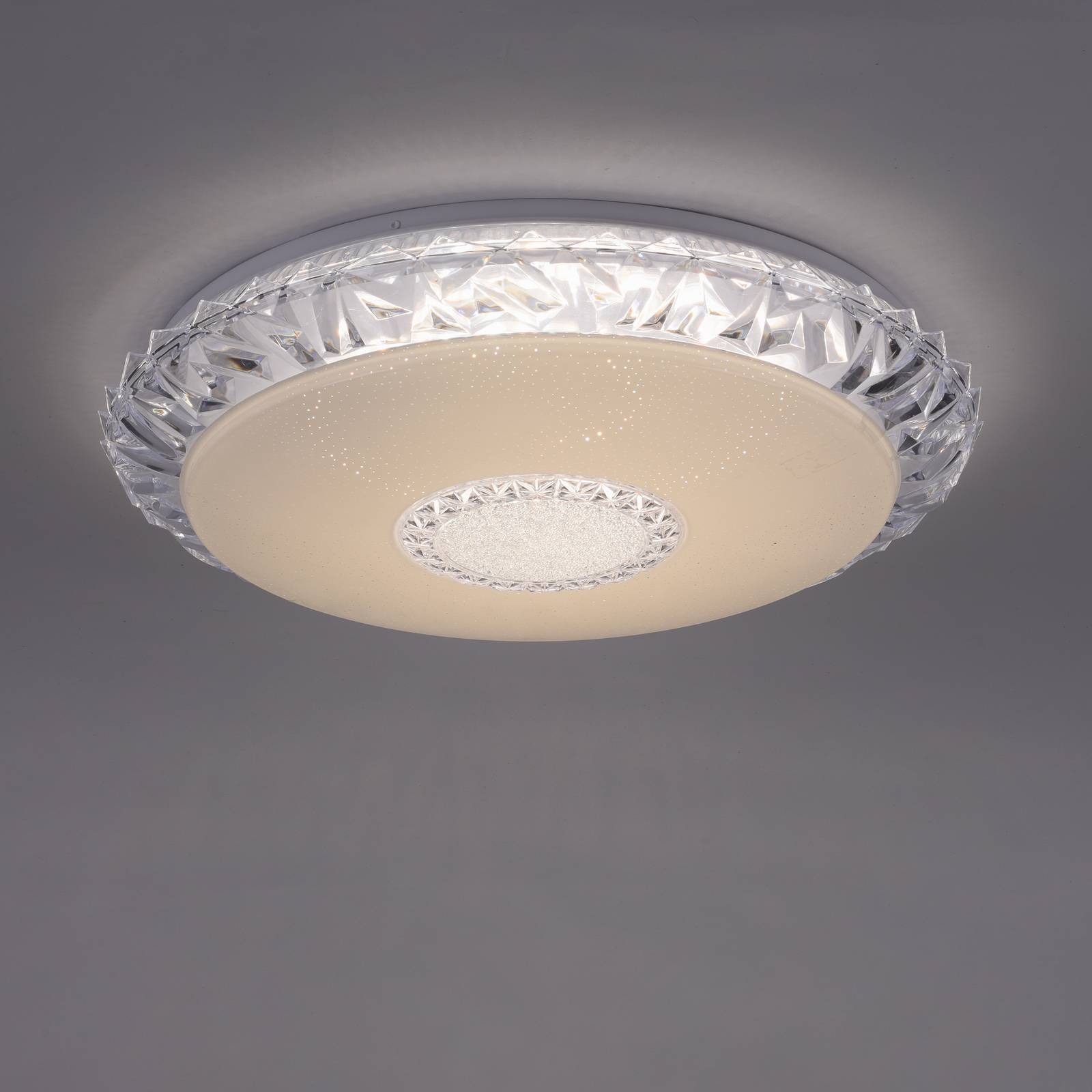 Zdjęcia - Żyrandol / lampa JUST LIGHT. Lampa sufitowa LED Lucca, CCT, Ø 40cm 
