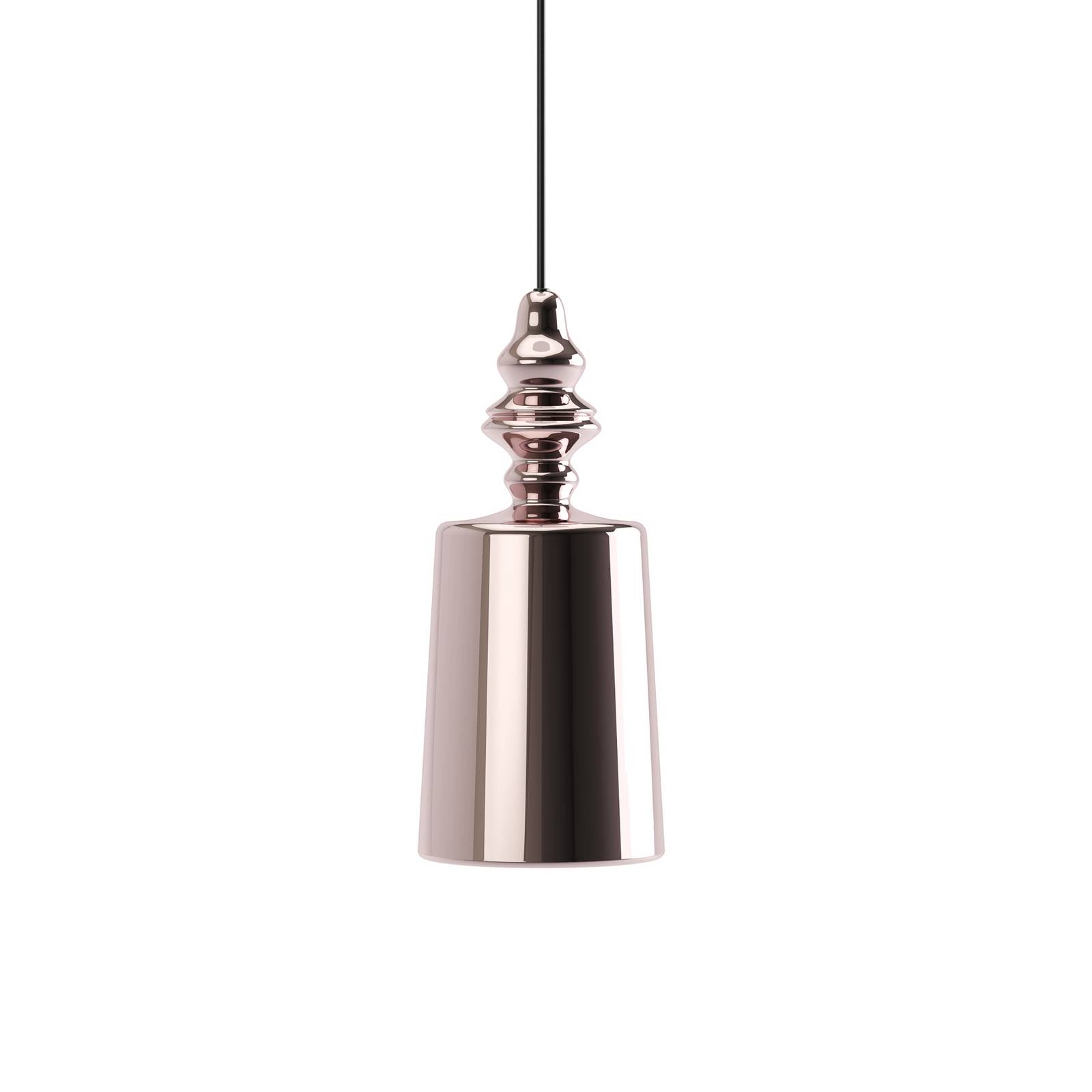 Karman Hängeleuchte Alibaglass Medium, roségold, Ø 18 cm