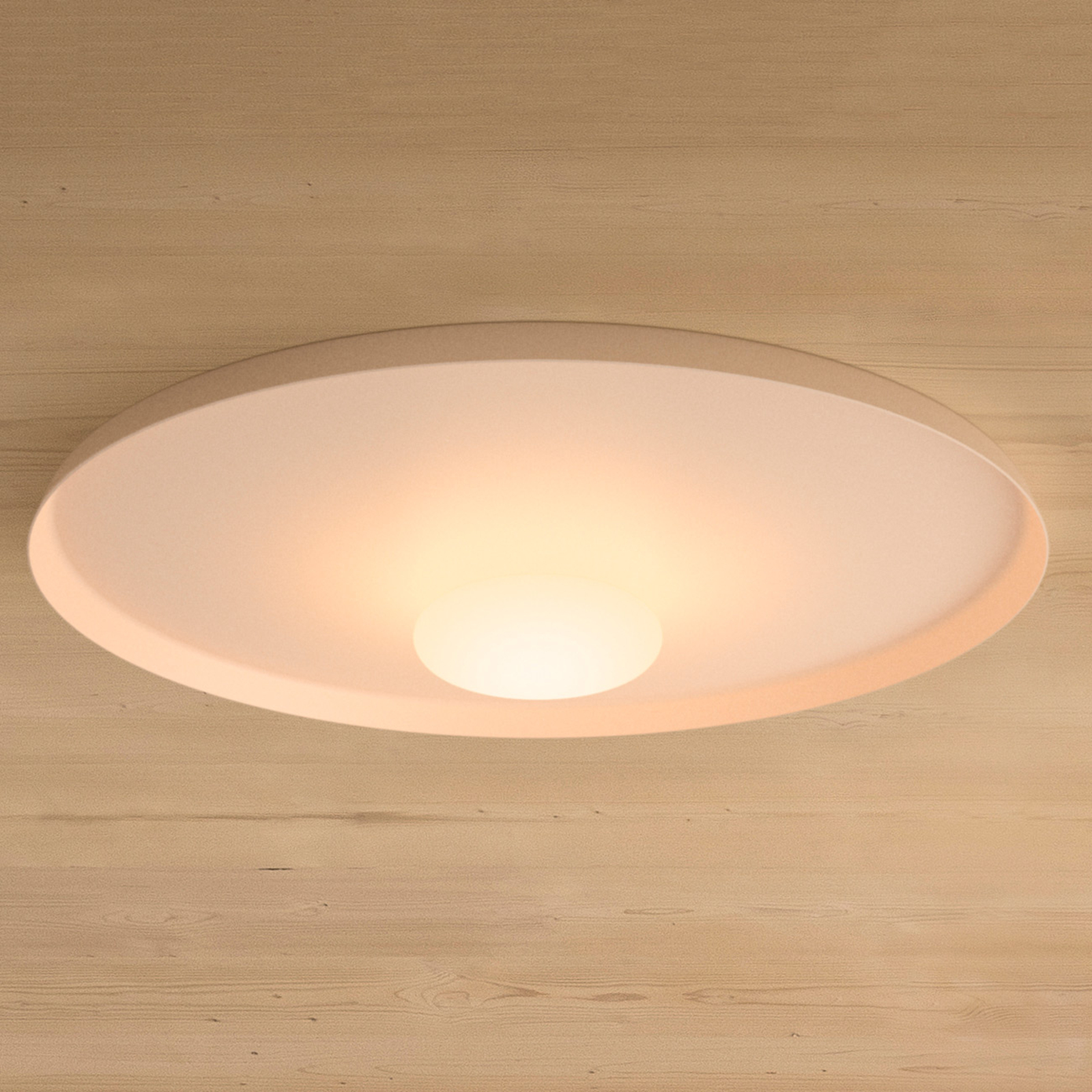Vibia Top LED fali lámpa Ø 60 cm lágy rózsaszín
