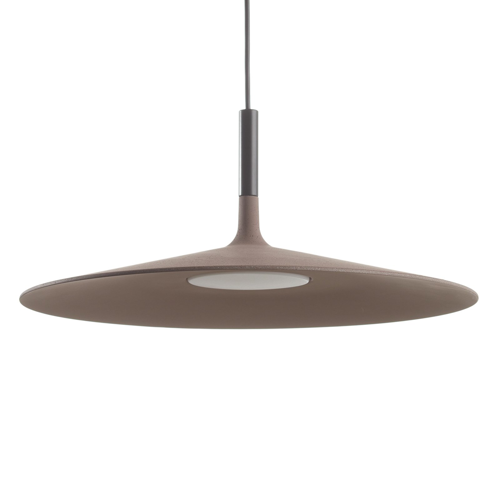 Aplomb Large lampada LED a sospensione, marrone - Foscarini