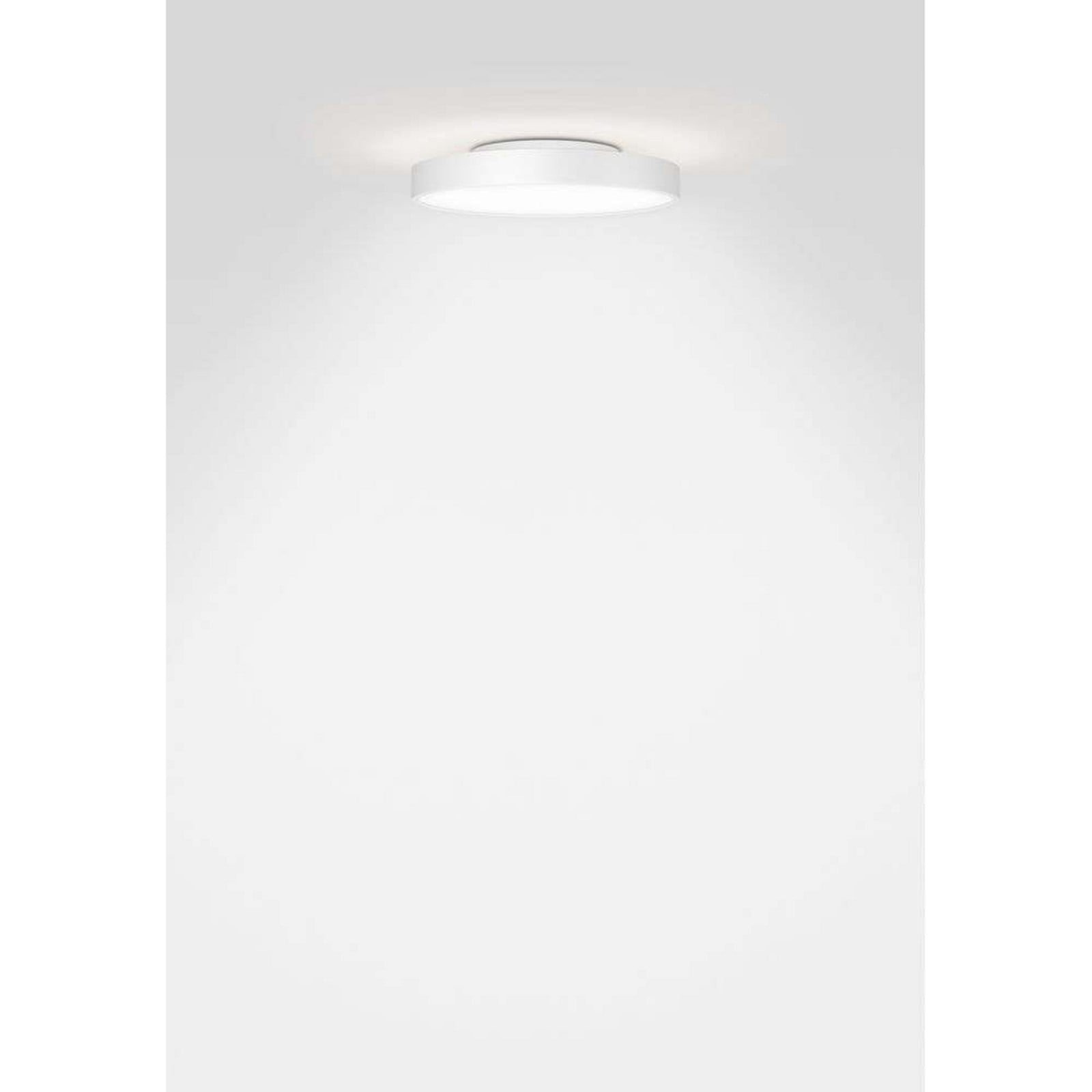 Slice&sup2; PI Plafond &Oslash;225 White Serien Lighting - Vardagsrum - Aluminium