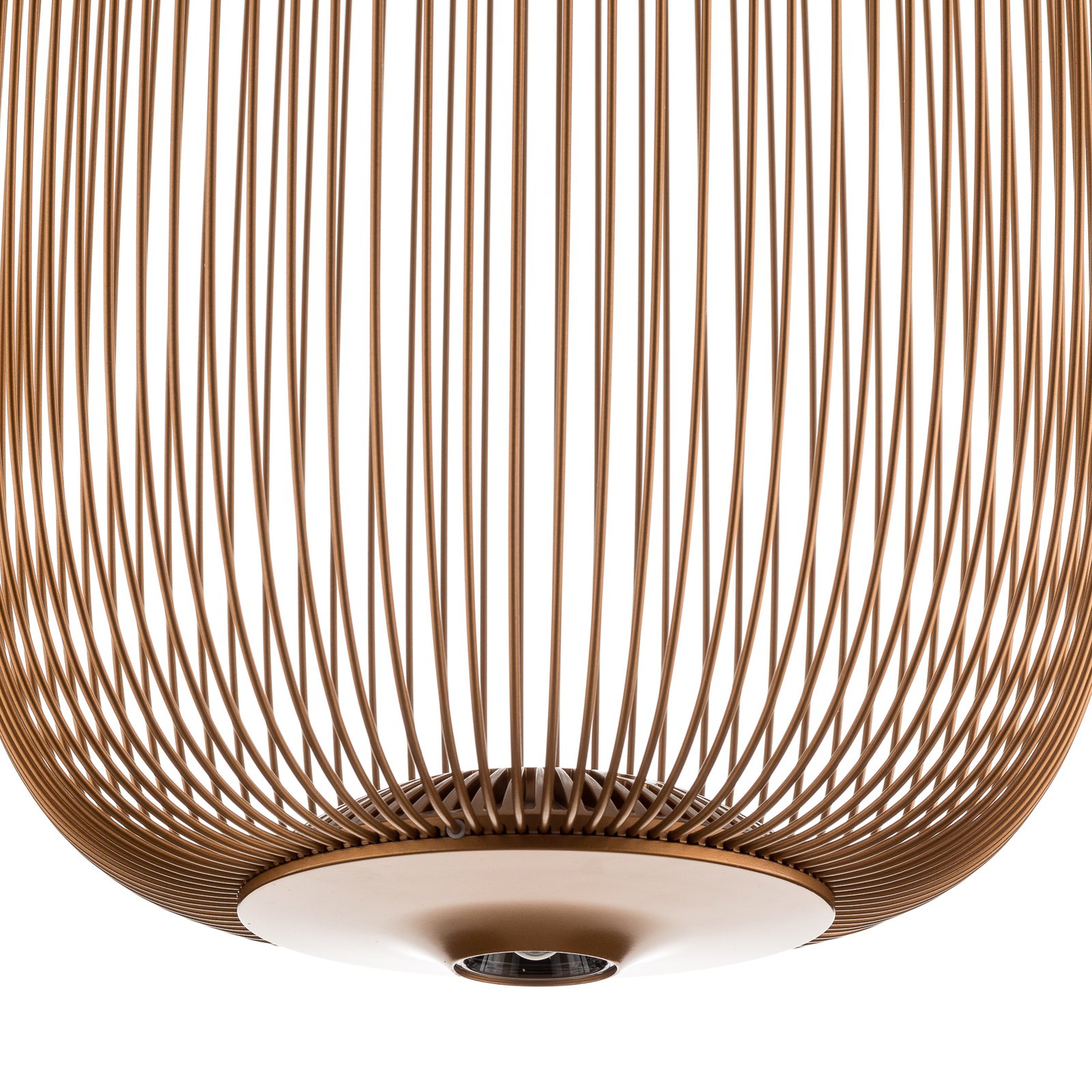 Spokes 1 LED-Pendellampe dimmbar kupfer - Foscarini