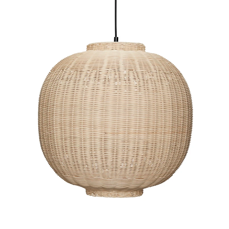 Hübsch – Chand Pendelleuchte Round Nature