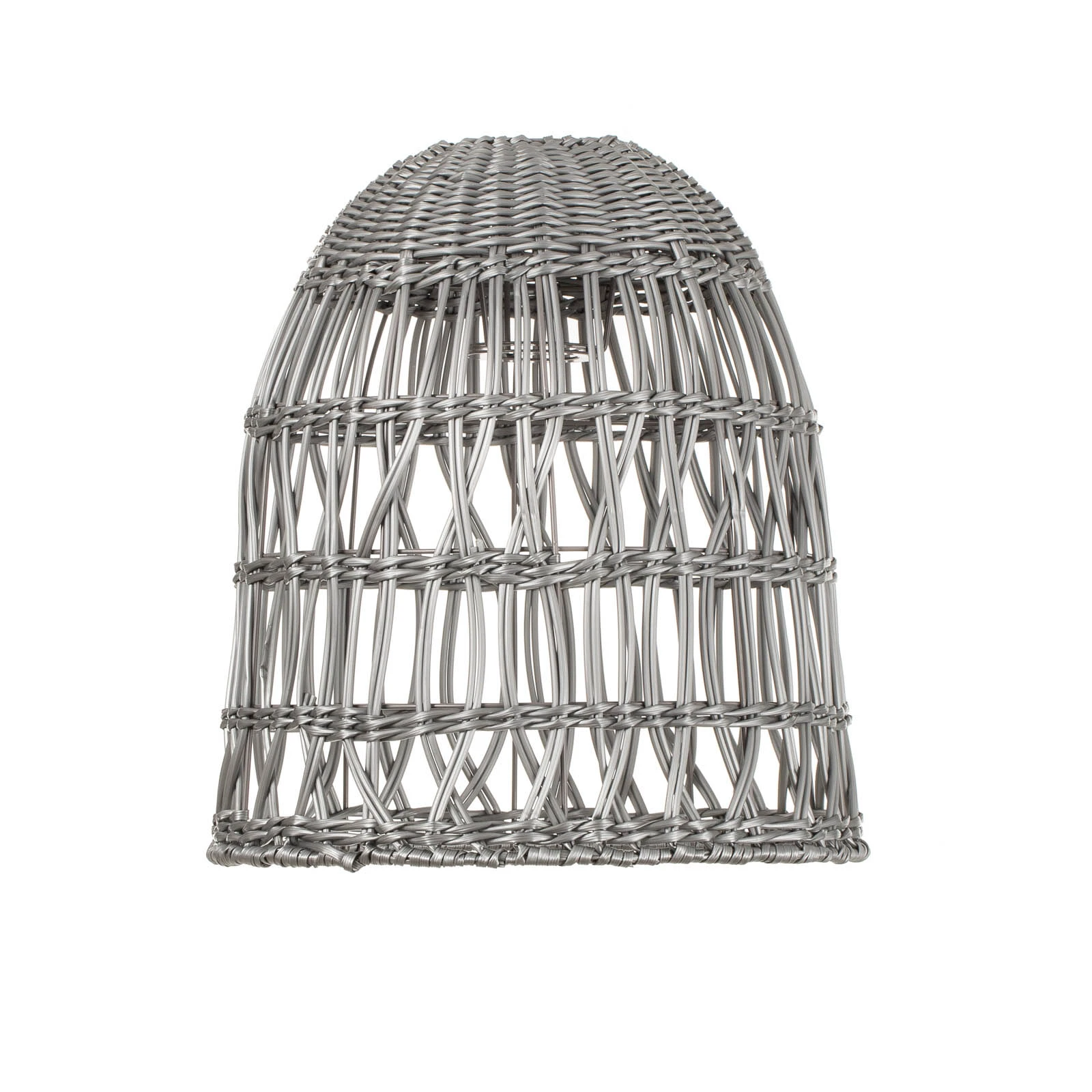Lampenschirm Knute, ohne Fassung, Ø 30 cm, grau