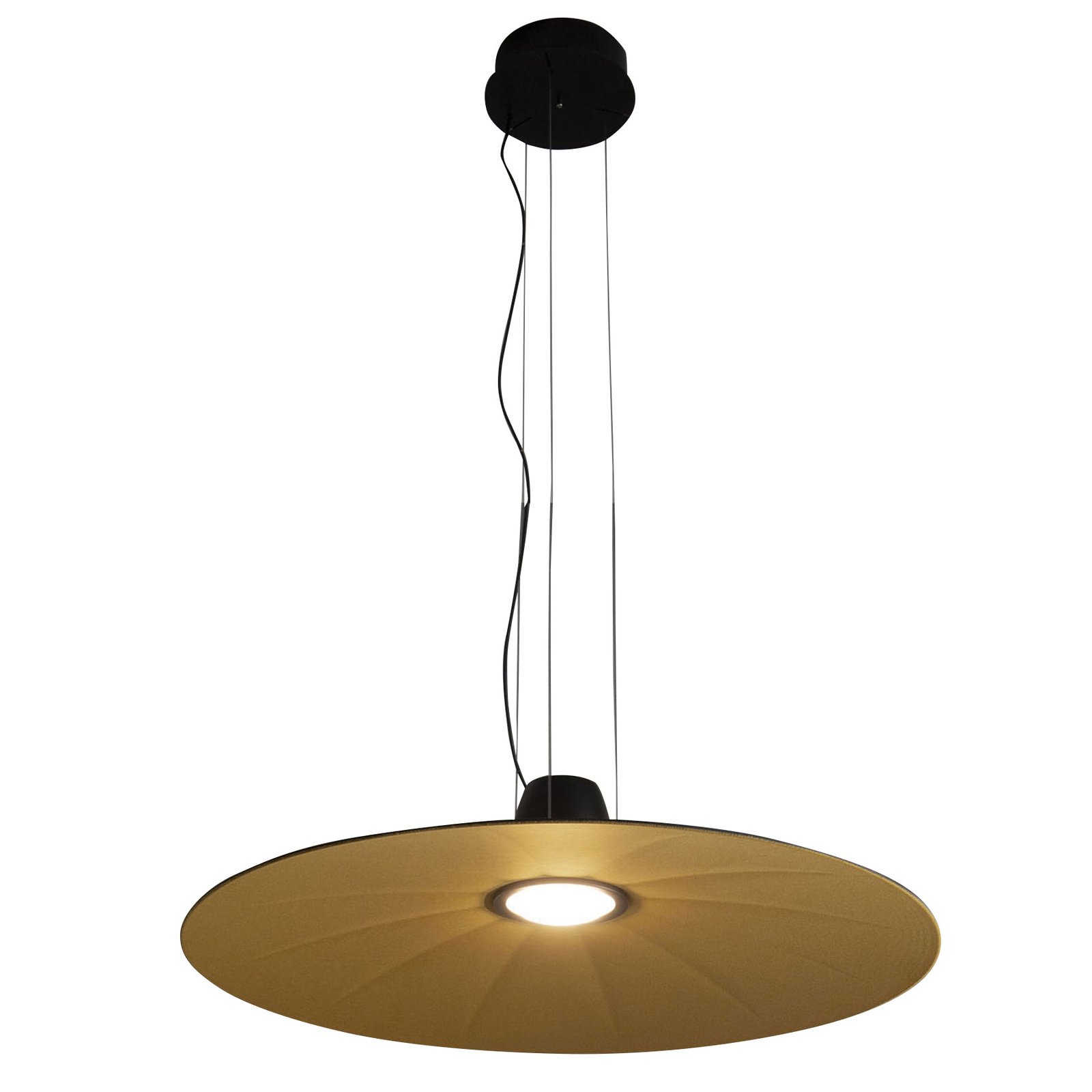 Martinelli Luce Lent LED hanglamp, geel