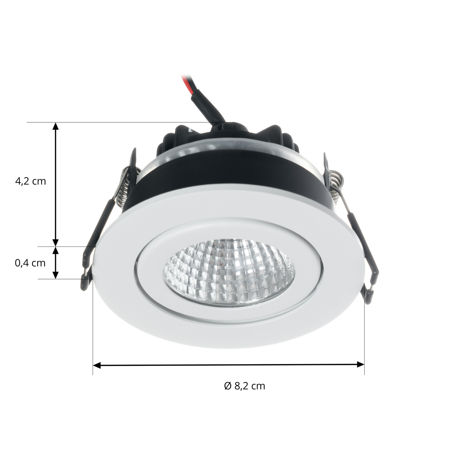 Jyra LED Einbauspots 2700K IP65 Weiß - Arcchio
