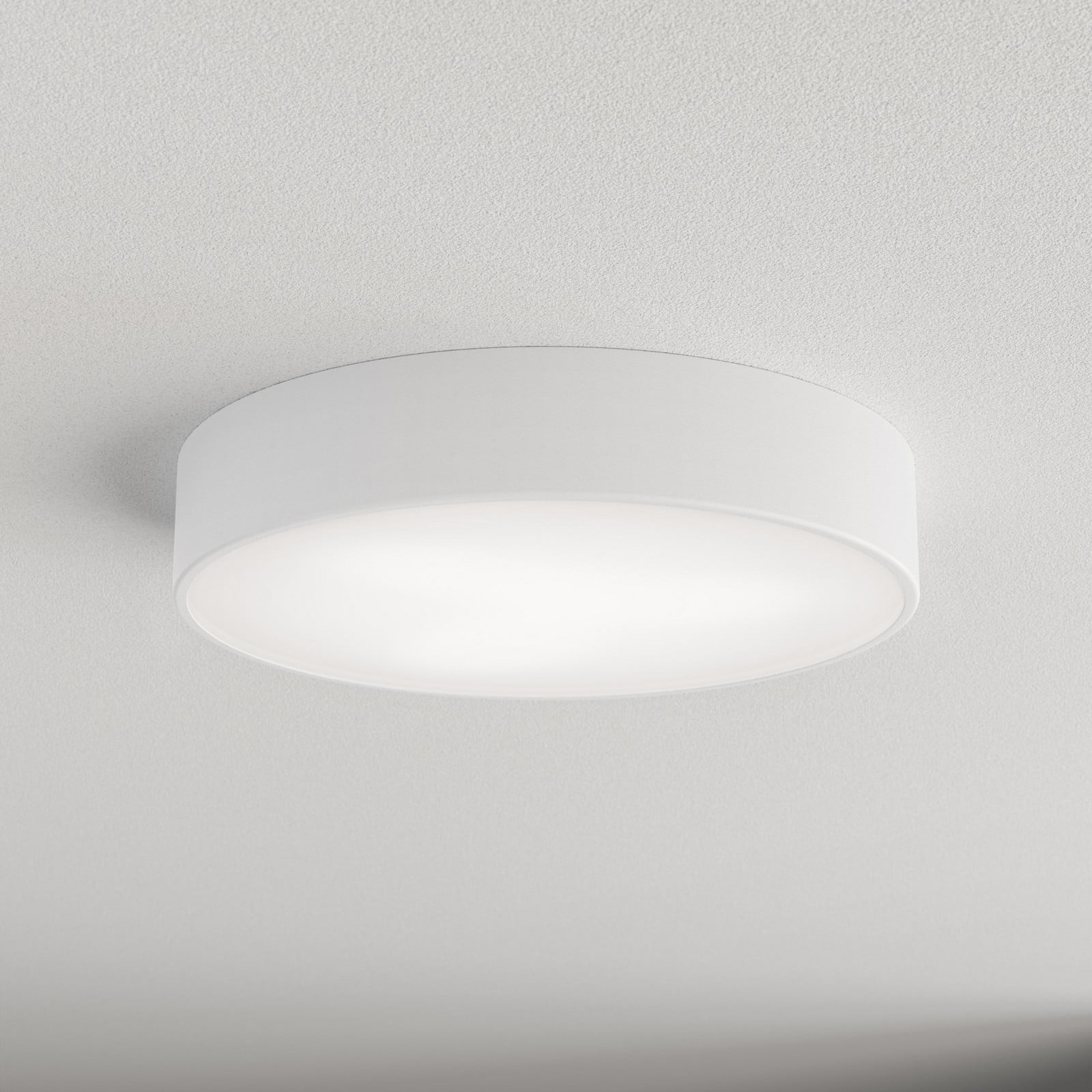 TEMAR LIGHTING Plachetă Cleo 400 IP54 Ø 40 cm alb - Camera de zi / sufragerie - Modern - Metal