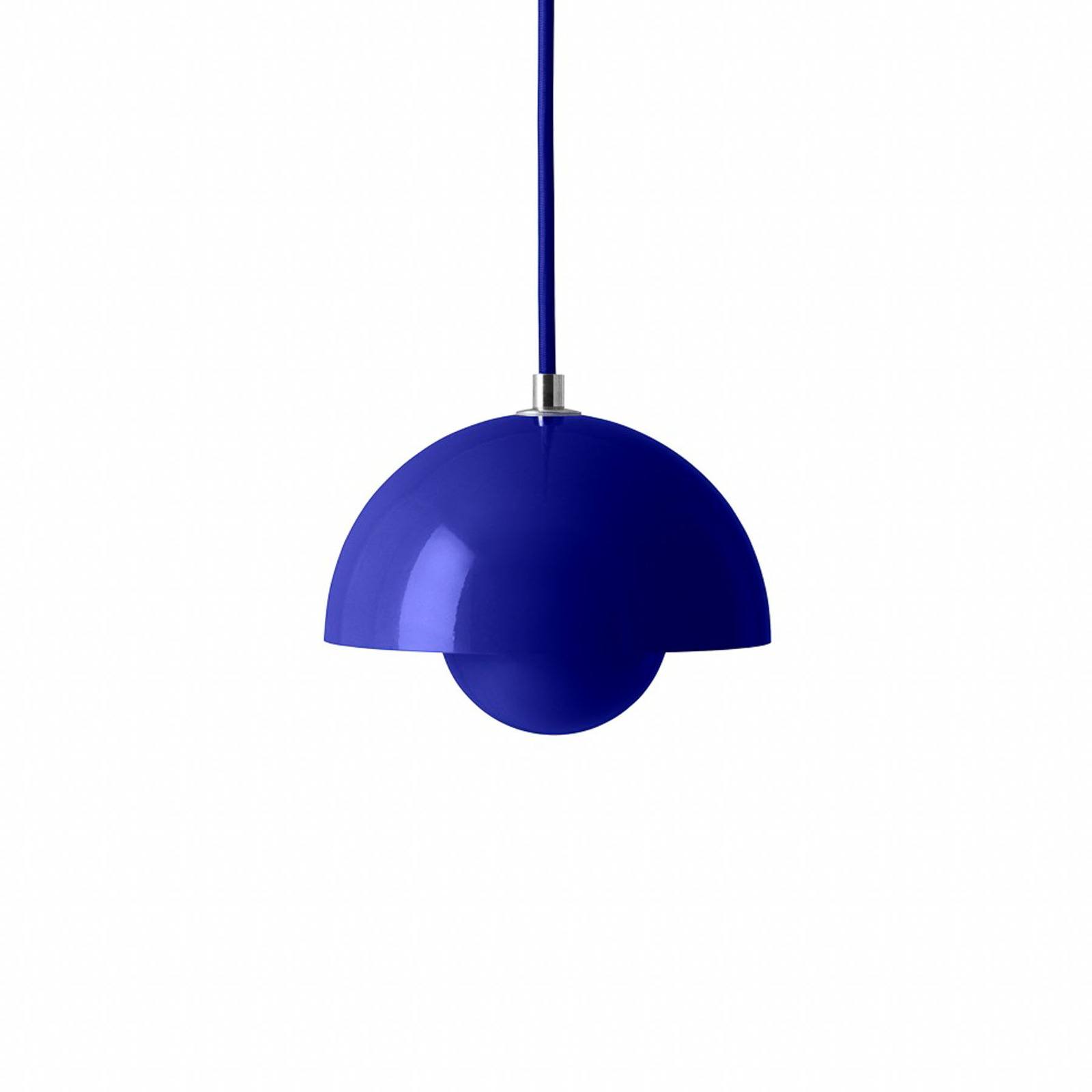 &Tradition κρεμαστό φωτιστικό Flowerpot VP10, Ø 16 cm, μπλε κοβάλτιο