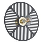 Waterlily Wandlampe schwarz - MARKET SET