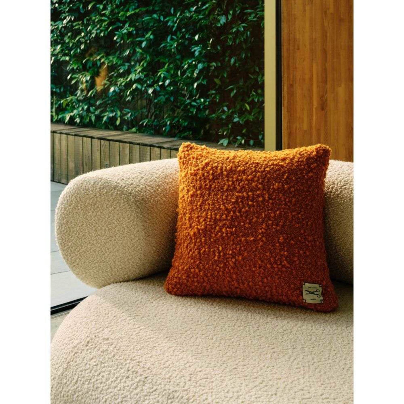 Bobble Kudde 45x45 Ochre - Tom Dixon