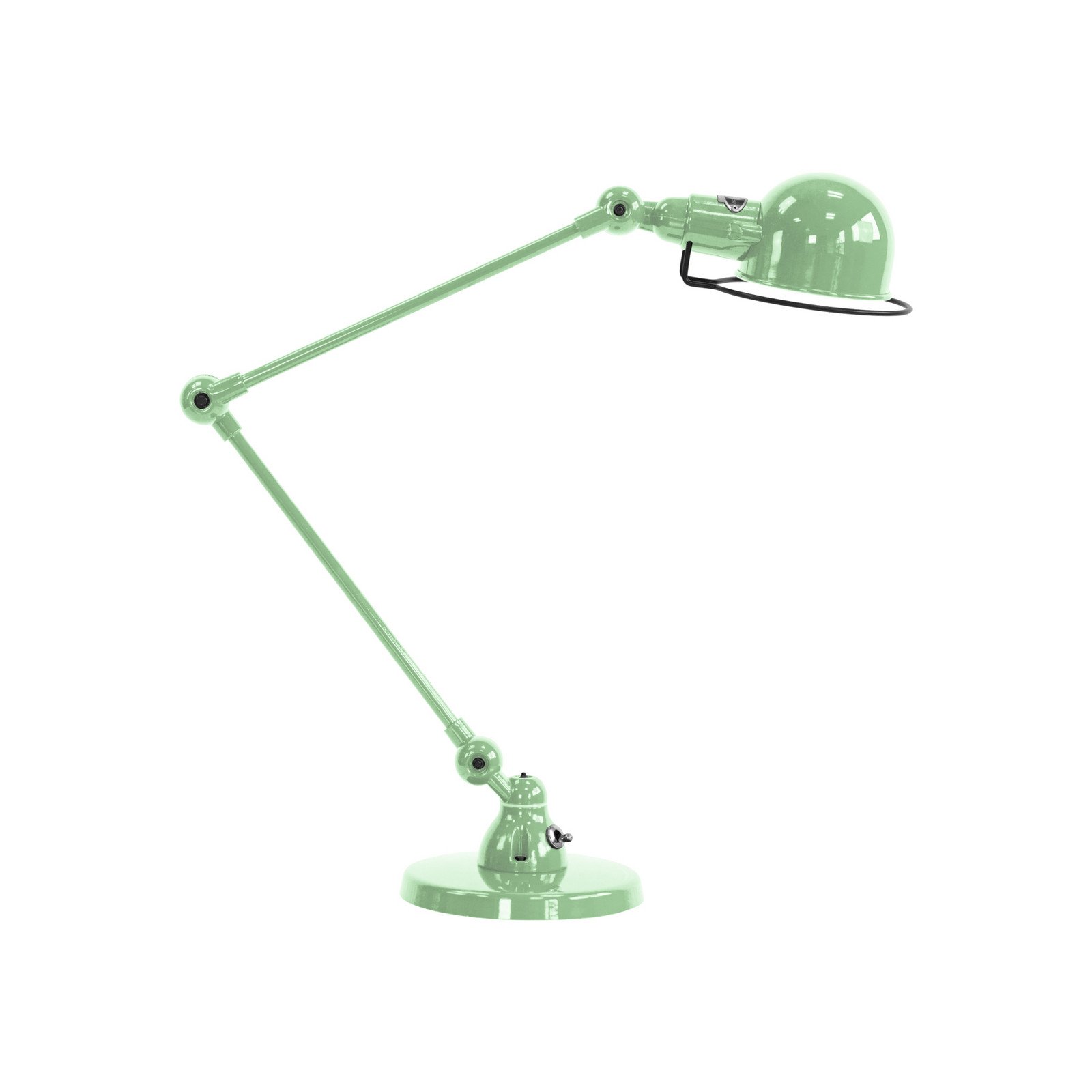 Jieldé Signal SI333 lampă de masă cu bază verde apă - Camera de zi / sufragerie - Design industrial - Metal