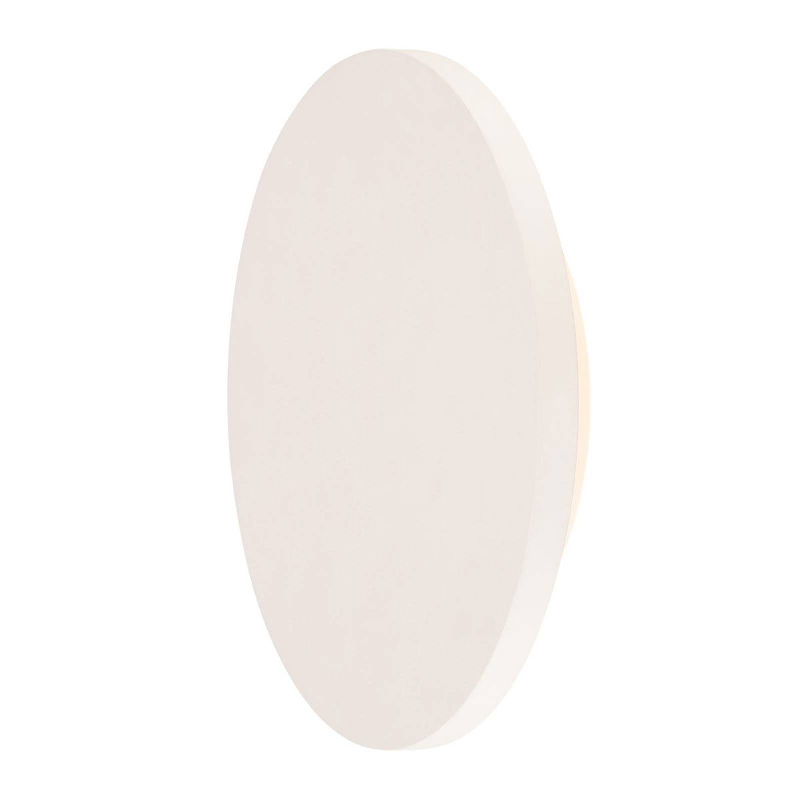 SLV Plastra LED-Wandleuchte aus Gips, rund