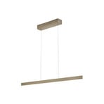 Candeeiro suspenso LED Linda-112 efeito bronze Controlo por gestos CCT