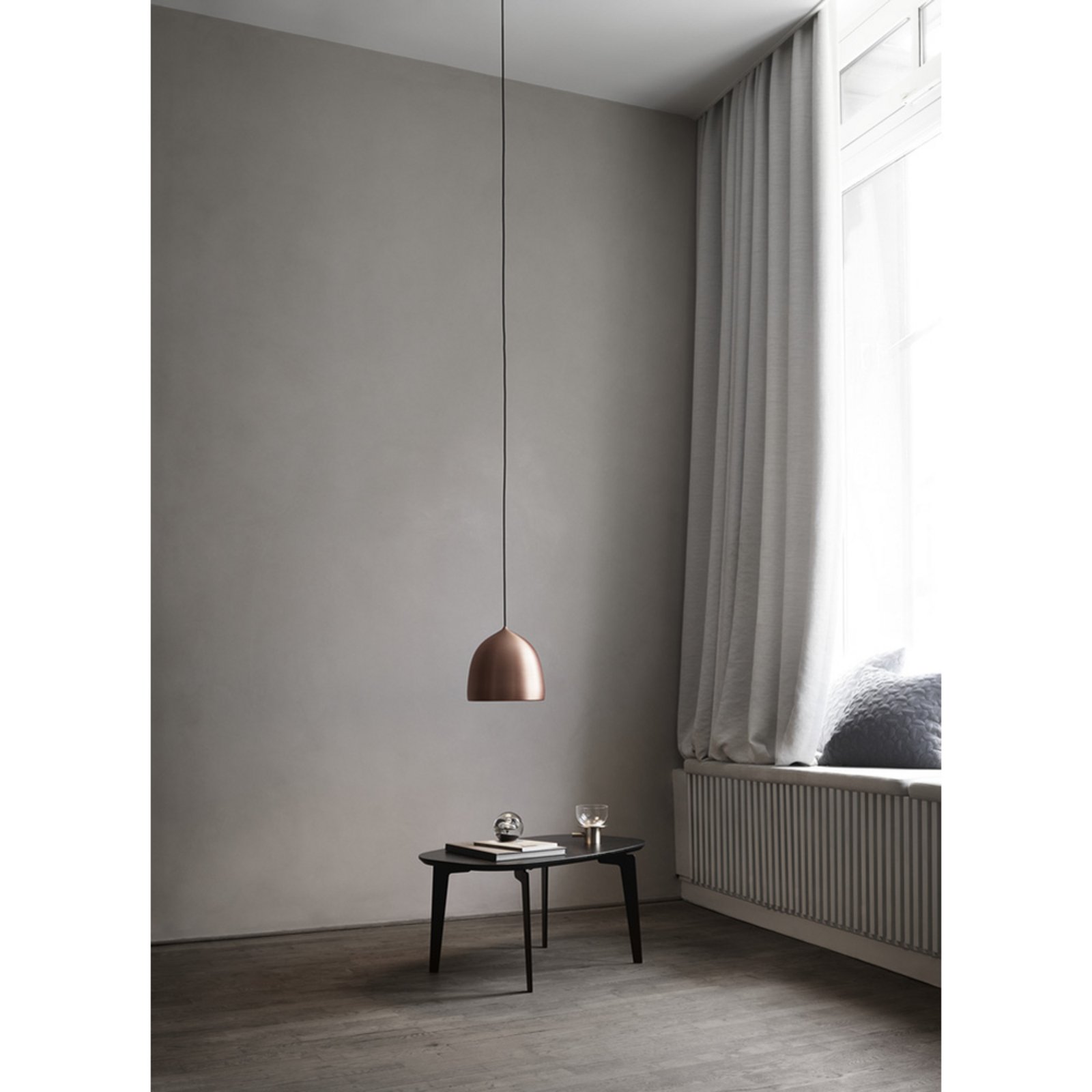 Suspence P1.5 Lustră Pendul Light Grey - Fritz Hansen