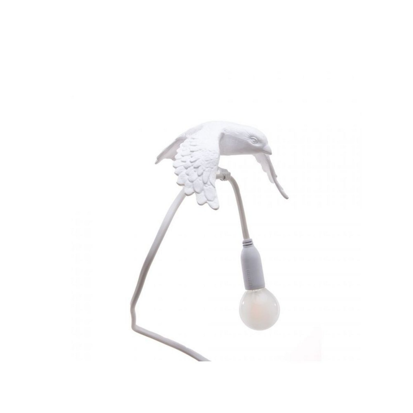 Sparrow Taking Off Lampă cu Clips White - Seletti