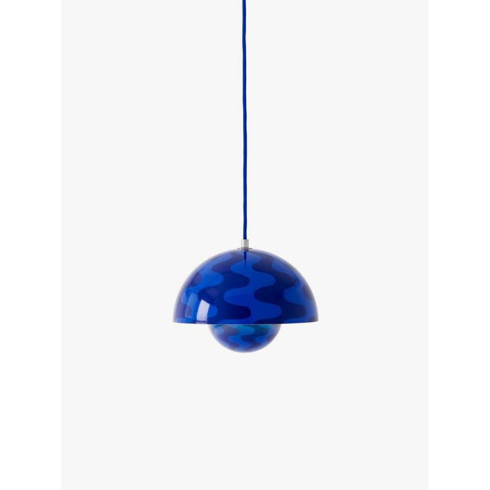 Flowerpot VP1 pendellampe Ø23cm skumringsblå &Tradition - Stue - Design - Metal - Med én lyskilde