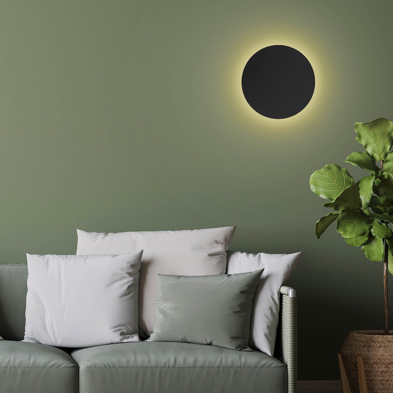 Lunia New wall light, black
