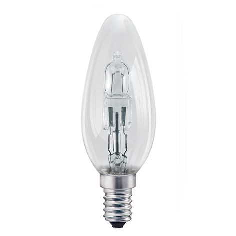 E14 46 W kirkas halogeenilamppu Classic B kynttilä