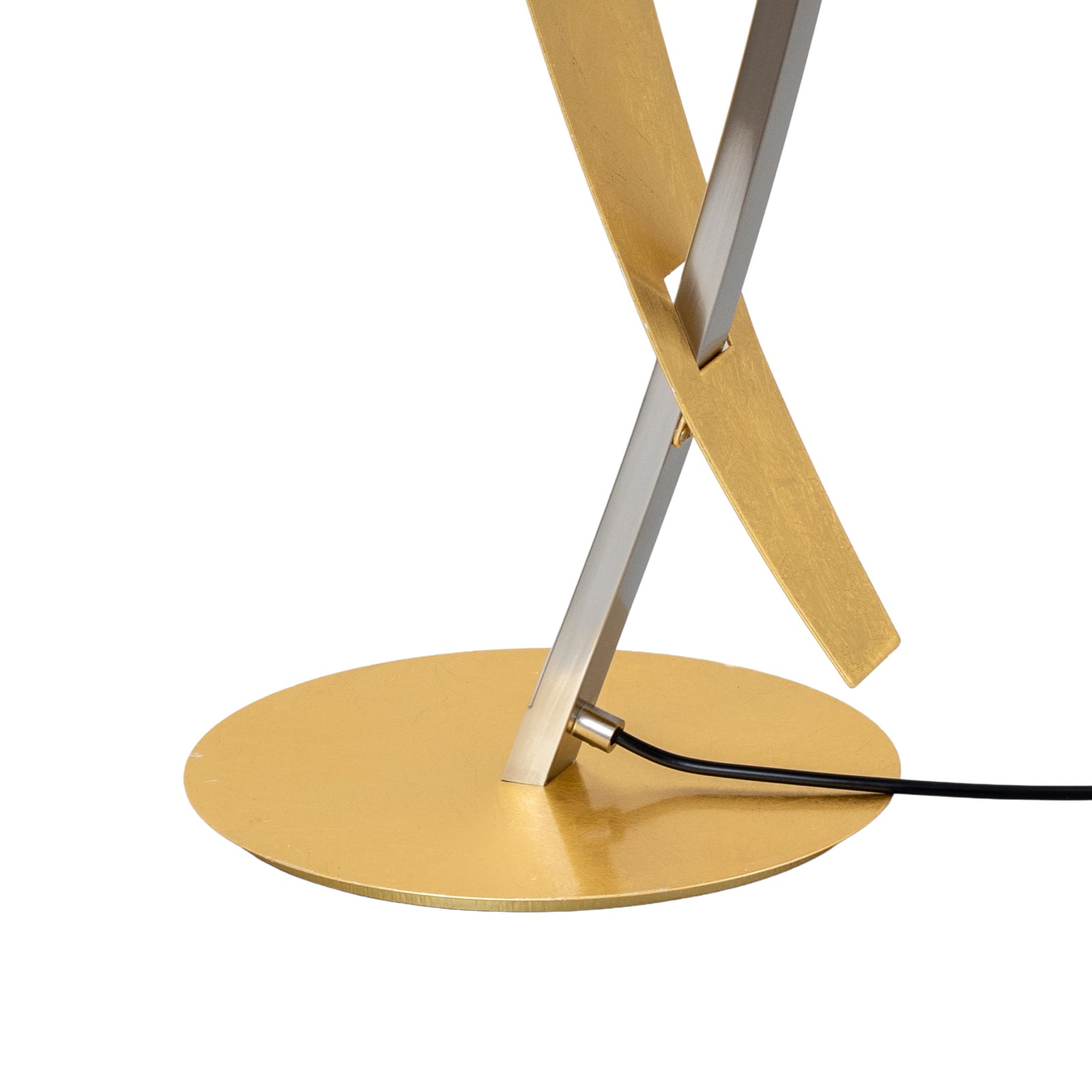 Marija Floor Lamp, Gold/Silver - Lucande Marija Floor Lamp, Gold/Silver - Lucande