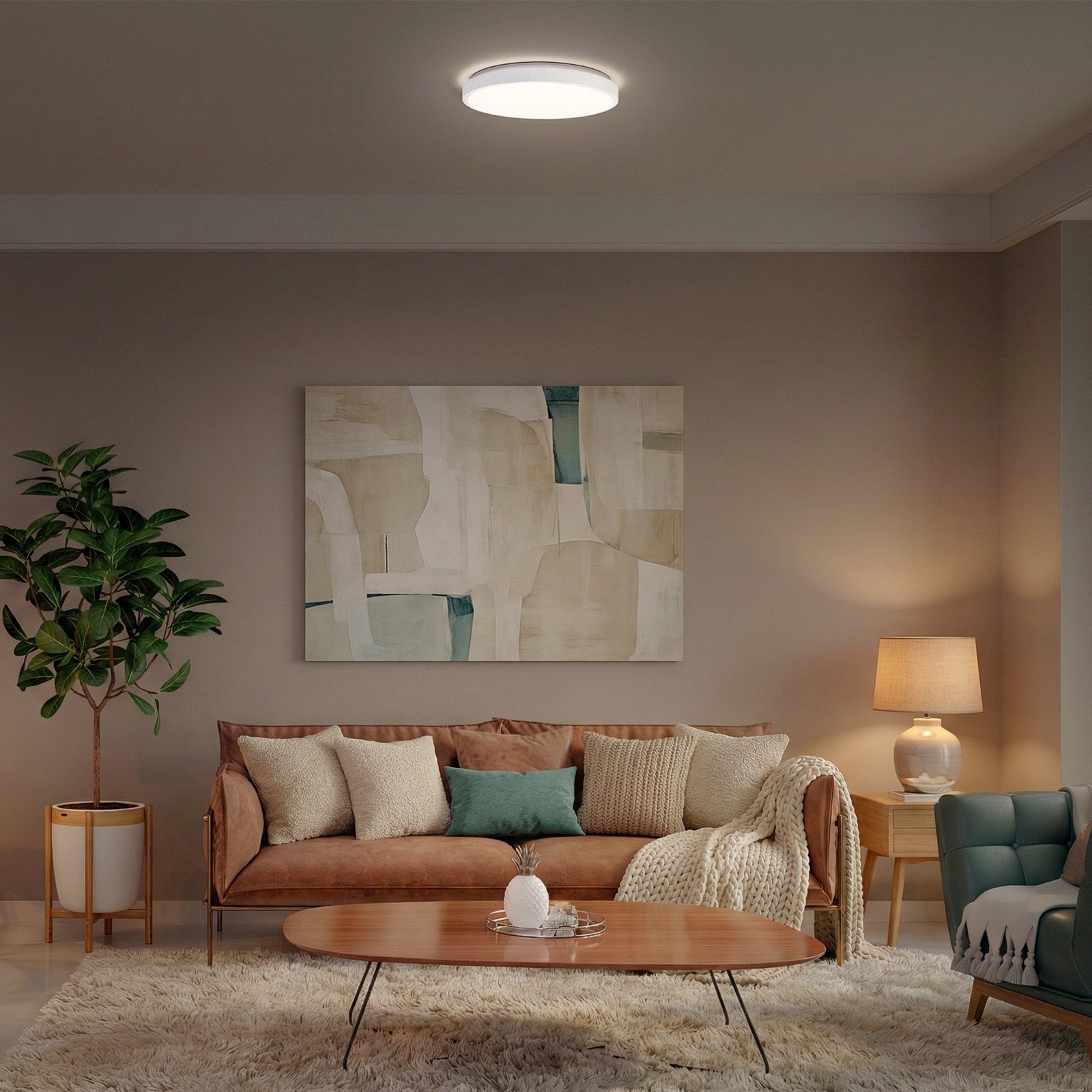 OSRAM LED-Deckenleuchte ORBIS LONDON, weiß, Ø 40 cm, Metall