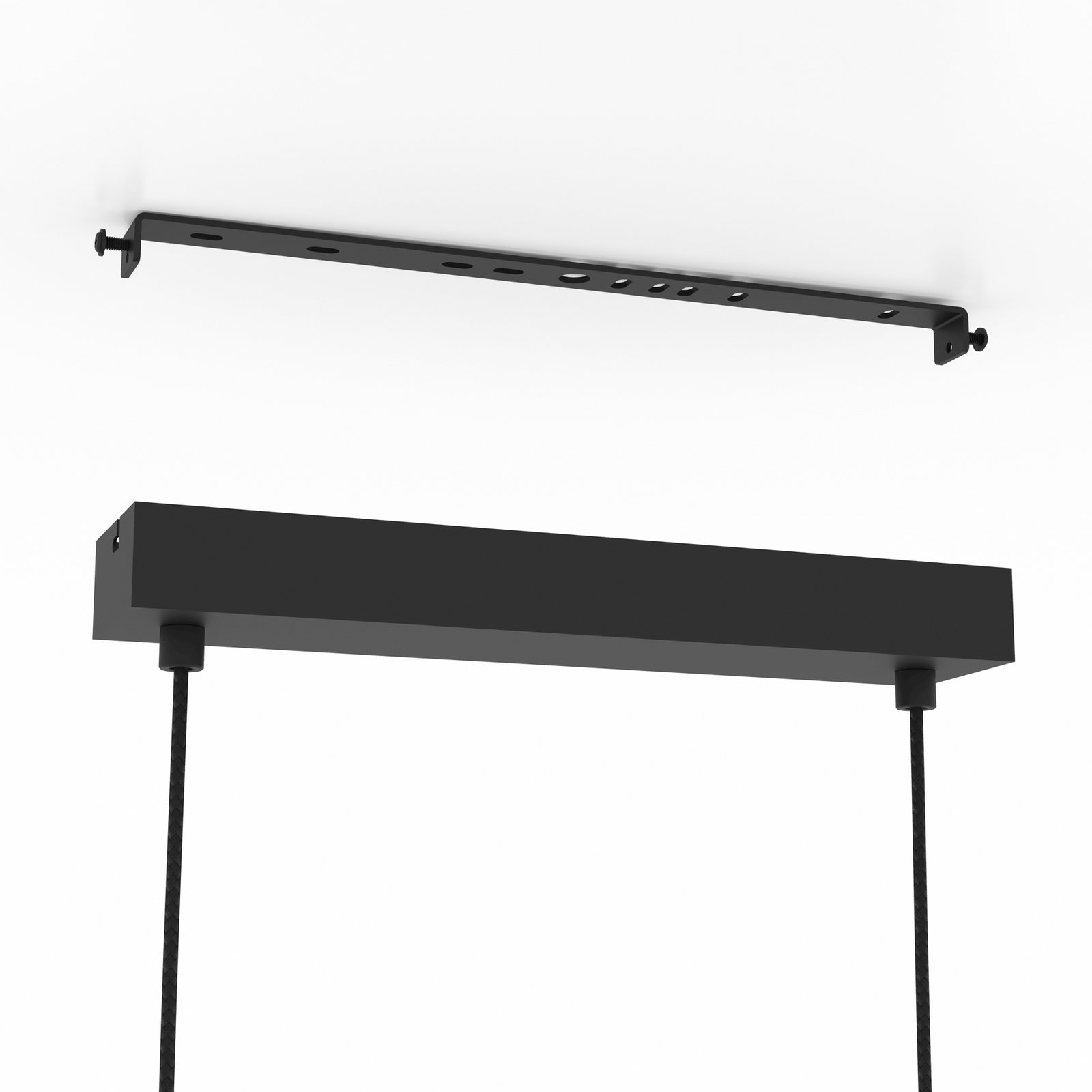 Smart-ZIG-LED-Hängelampe Anchorena-Z, Länge 123 cm, RGB, CCT