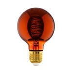 Globe LED E27 G80 4 W filament 2 000 K cuivré