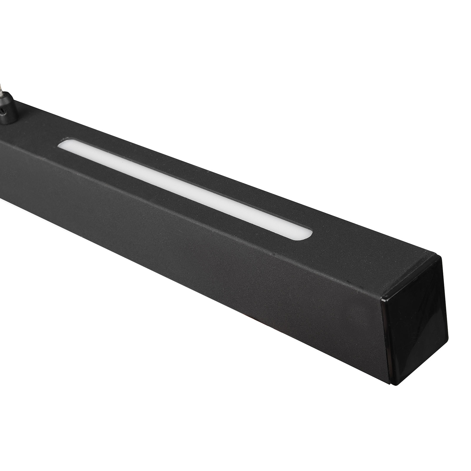Závesné LED svietidlo Paros stmievač Switch čierna