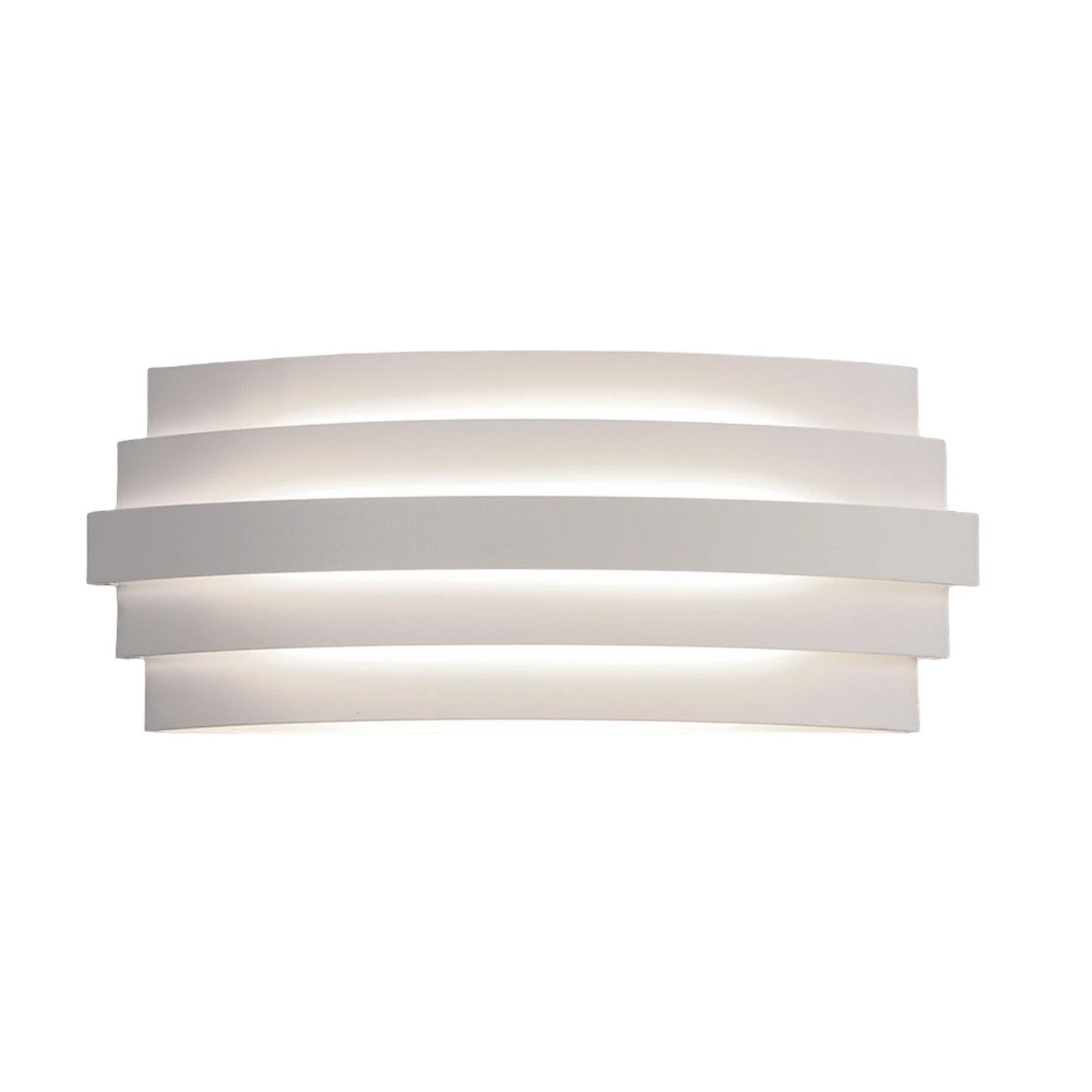 LED-Wandleuchte Luxur, weiß