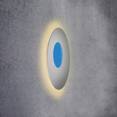 Escale Blade Open kinkiet LED RGBW srebrny Ø59cm
