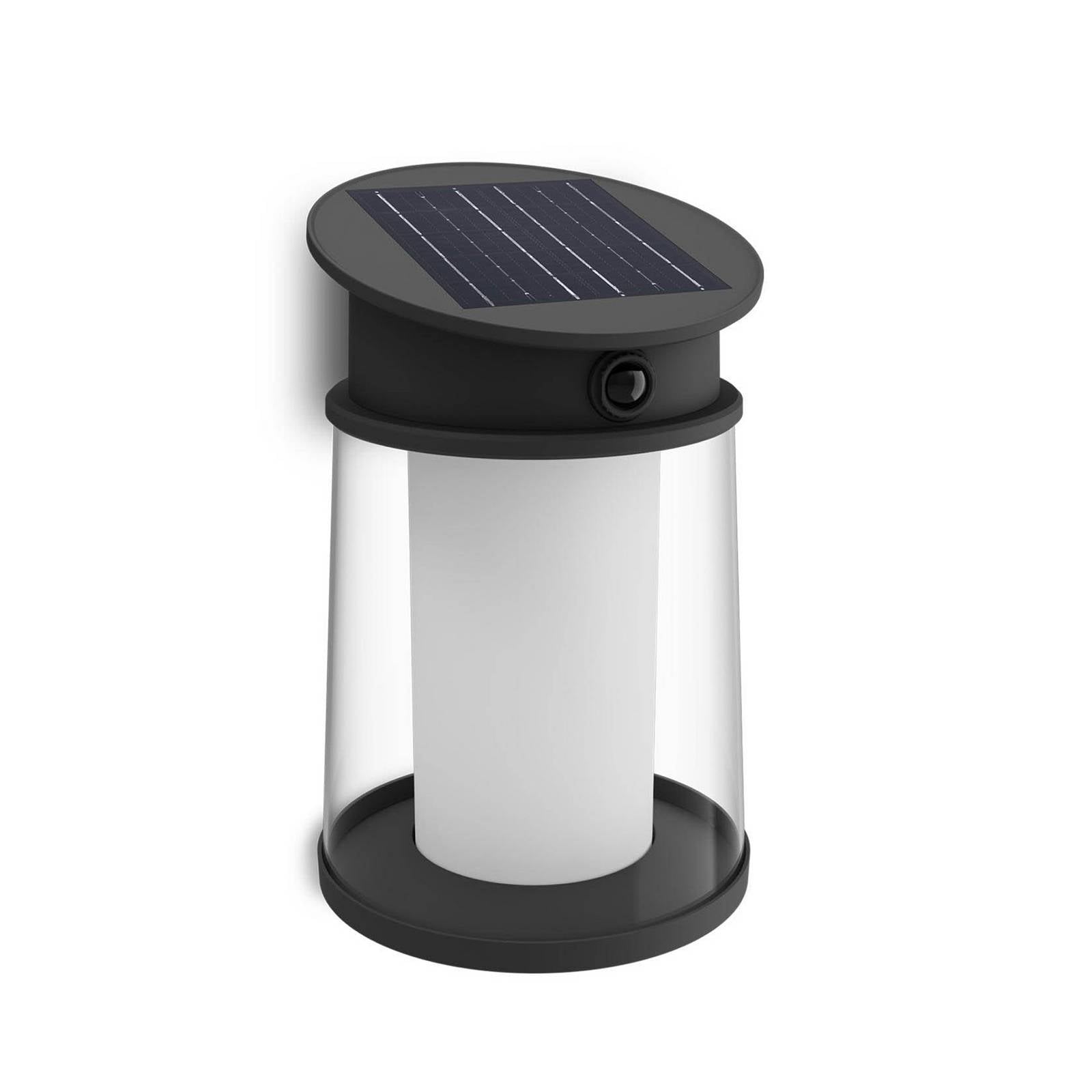 Philips LED-Solar-Außenwandleuchte Juda UE, Sensor, IP44