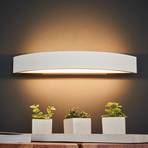 Helestra Yona LED sienas lampa, balta, 37,5 cm