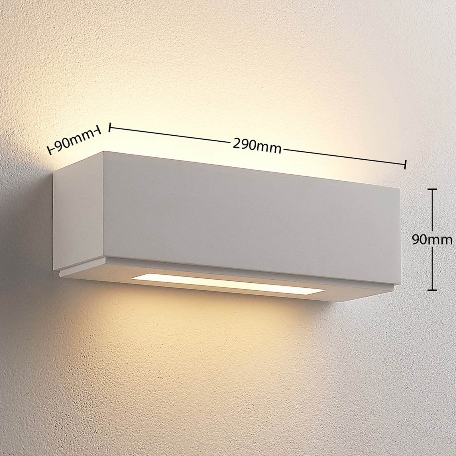 Benno Lampa Ścienna White - Lindby