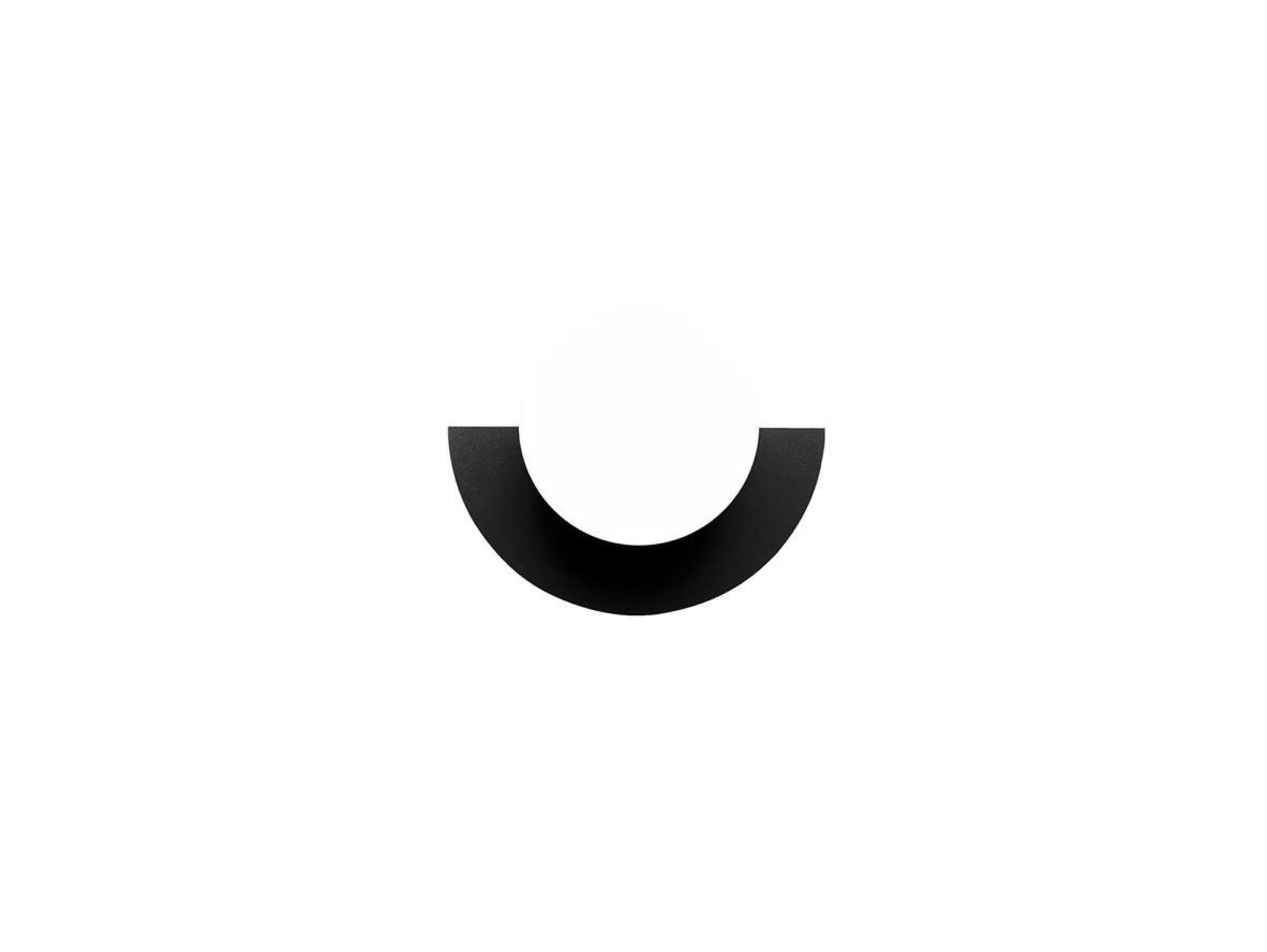 Candy Little Circle 180 S applique, nera - Swedish Ninja