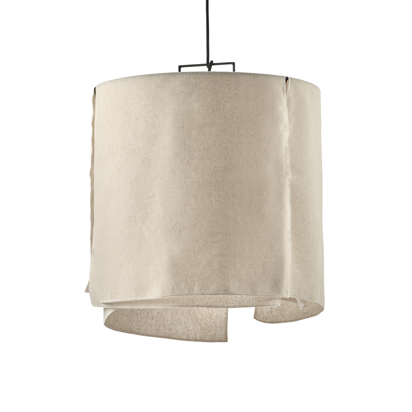 S BLACK BEIGE NOMAD hængelampe, tekstil, beige, E27 – Serax S BLACK BEIGE NOMAD hængelampe, tekstil, beige, E27 – Serax