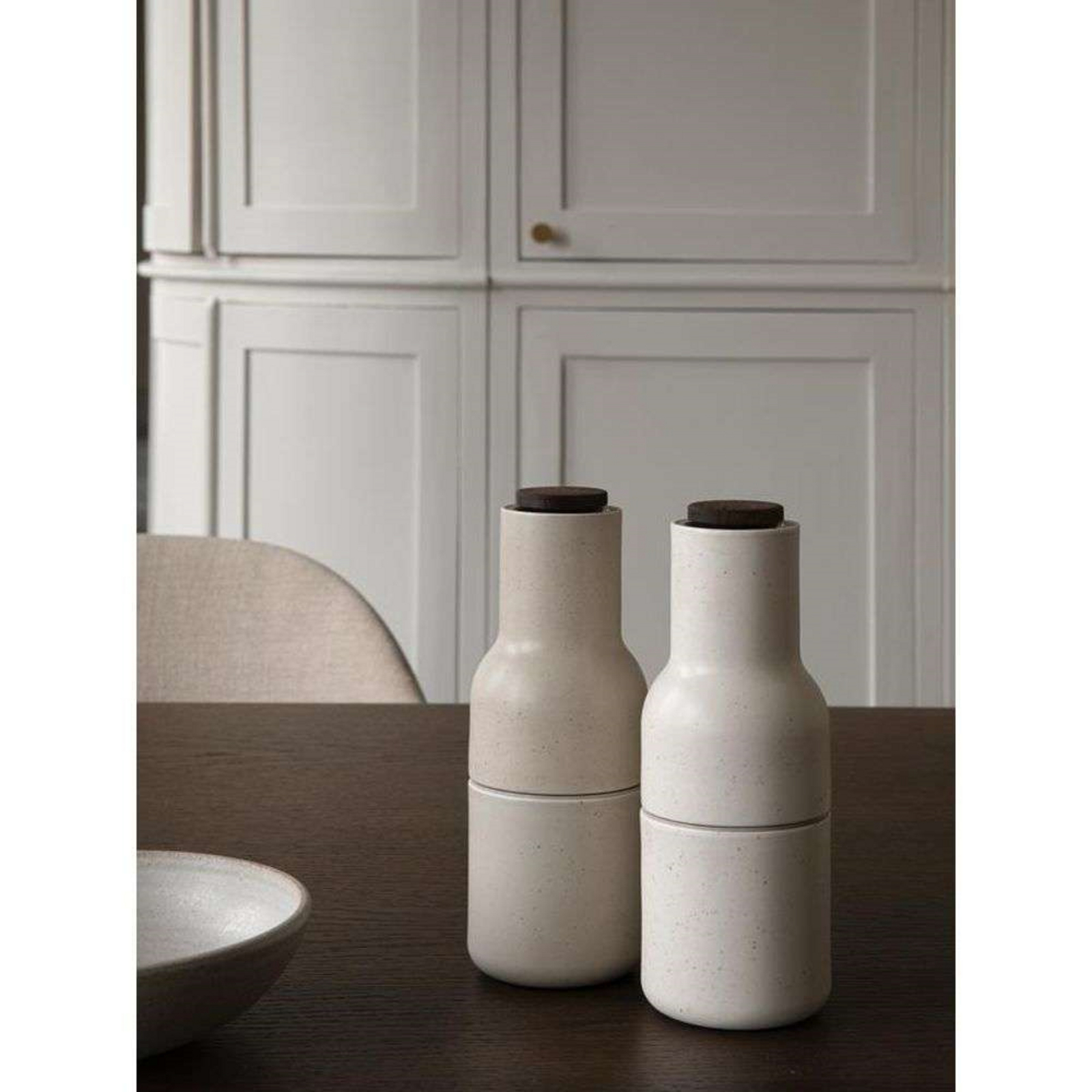 Bottle Molinillo para especias Ceramic color Arena 2-pack - Audo Copenhagen