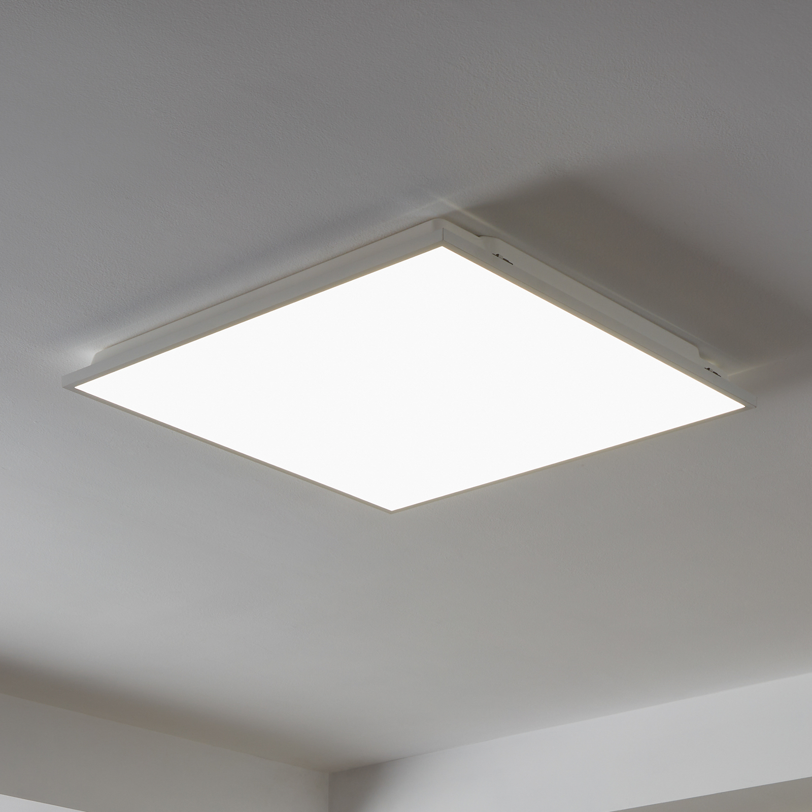 EGLO connect Herrora-Z LED-Deckenlampe quadratisch