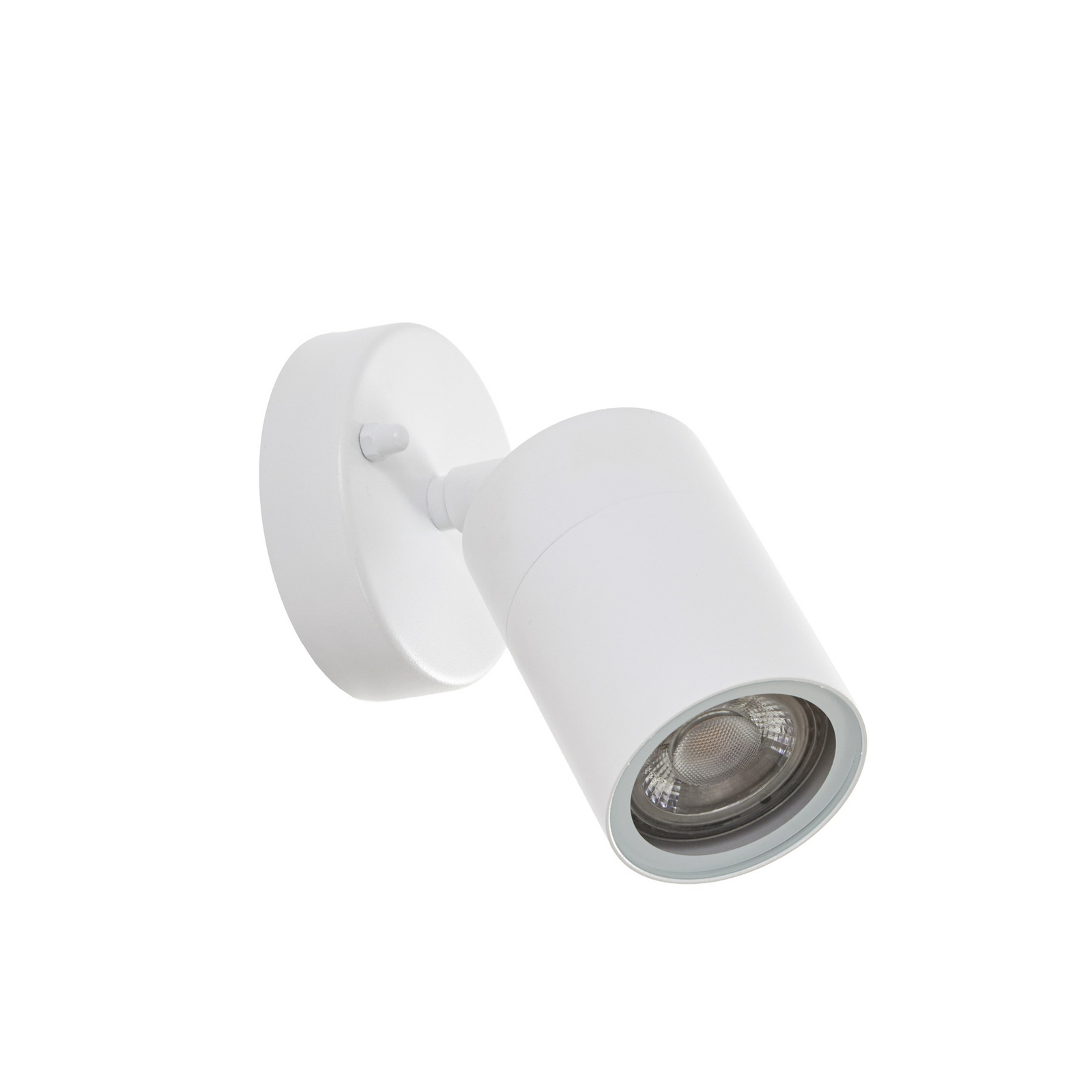 PRIOS välisvalgusti Tulimar, 14 cm, valge, reguleeritav, IP44 PRIOS välisvalgusti Tulimar, 14 cm, valge, reguleeritav, IP44