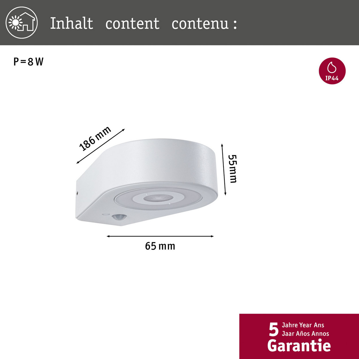 Dimensões do produto